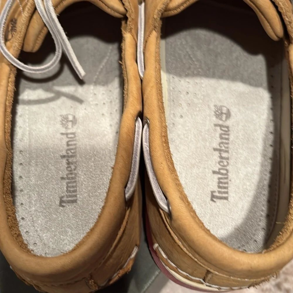 Timberland Classic 2 eye handsewn leather boat shoe size 11.5